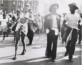 Historic view of West Indian Day Parade 