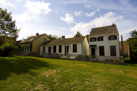 Current view of the Hunterfly road houses, Weeksville